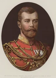 De Russische Keizerlijke Bruiloft, Zijne Majesteit Nicolaas II, Tsaar van Rusland