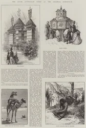 Het Zuid-Australische hof op de koloniale tentoonstelling