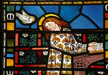 De Maagd Maria bij de Aankondiging