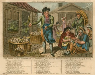 De Yorkshire Ier; of, Avonturen van een aardappelhandelaar, geschreven door G Nicks, gezongen door Mr Emery