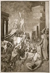 De aanval op de citadel van Carthago