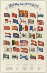 De vlaggen van alle naties
