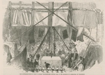 De eerste steen van de St. Thomas Chartehouse Scholen