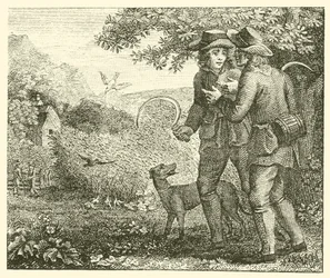 De leeuwerik en haar jongen