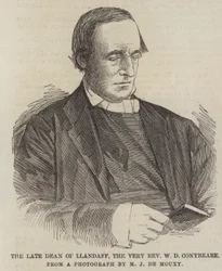 De overleden Decaan van Llandaff, de Zeer Eerwaarde W D Conybeare