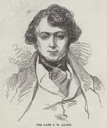 De overleden J W Allen