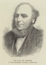 De overleden Mr Pogmore, van de Baxterley Colliery, Atherstone