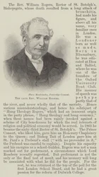 De wijlen dominee William Rogers (gravure)