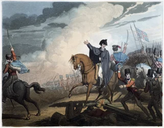 De overwinningen van de hertog van Wellington (van de platen van R. Westall), Londen, uitgegeven door Thomas Davidson
