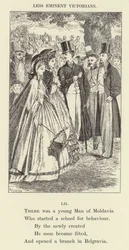 Er was een jonge man uit Moldavië (gravure)