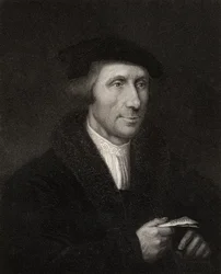 Thomas Linacre, of Lynaker, gegraveerd door H. Cook uit 