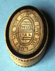 Tabaksdoos, 1712