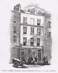 Toms Coffee House, Great Russell Street, Covent Garden