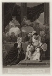 Het proces van het huwelijk van Hendrik VIII