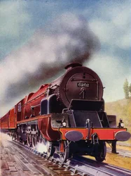 Turbine-aangedreven 4-6-2 Pacific stoomlocomotief van de London, Midland and Scottish Railway