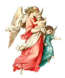 Victoriaanse schrap reliëf van het Christuskind, c.1880
