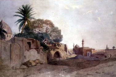 Uitzicht in het Midden-Oosten, c.1820