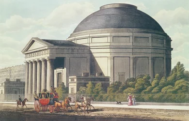 Uitzicht op het Colosseum, Regents Park