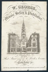 W George, muziekverkoper en uitgever