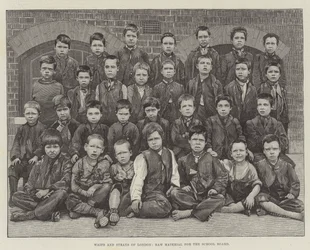 Zwerfjongeren van Londen, Ruw materiaal voor de Schoolraad