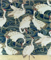 Behangontwerp, door de Silver Studio, ca. 1890
