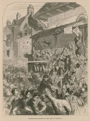 Westminster Verkiezing in de tijd van George II