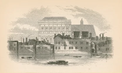 Whitehall vanaf de rivier de Theems