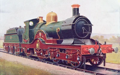 Wilkinson van de Great Western Railway, illustratie uit The Book of the Locomotive door G. Gibbard Jackson, gepubliceerd in 1924