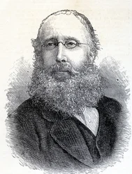 William Bromley-Davenport (1821-1884) uit Illustrated London News 28 juni 1884