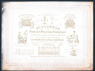 William Plowman, algemene en meubelijzerhandelaar