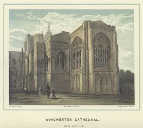 Winchester Kathedraal, zuidoost aanzicht