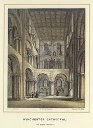 Winchester Kathedraal, noord transept