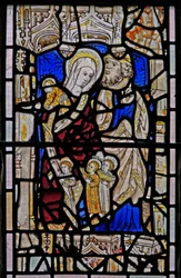 Raam Ew met St. Maria Cleopas, Alphaeus en hun kinderen