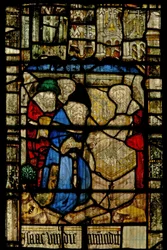 Raam S3 met de besnijdenis van Isaac