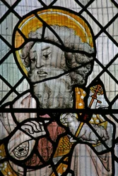 Raam W met St. Johannes de Doper
