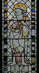 Raam W met St. Johannes de Doper