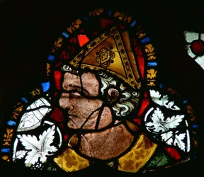 Raam met St. Cuthbert