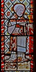 Raam n2 met St. Petrus Diaken