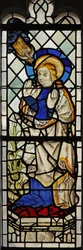 Raam met de Maagd Maria bij de Aankondiging
