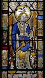 Raam nr. 5 met St. Michael