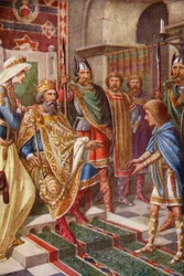 Jonge Edwin en de koning van de Oost-Angelen