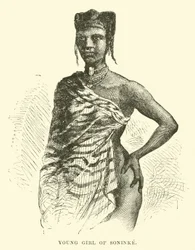 Jong meisje van Soninke