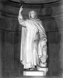 Monument voor Girolamo Savonarola (1452-98) (marmer)