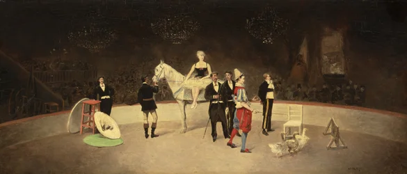 Circusscène, c.1890