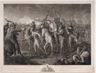 Dood van generaal Aleksey Melissino op 26 augustus 1813