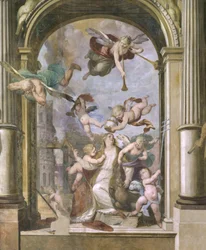 De kroning van de Maagd Maria