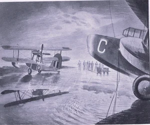 Ochtend op parade, uit British Adventure gepubliceerd door Collins, 1947