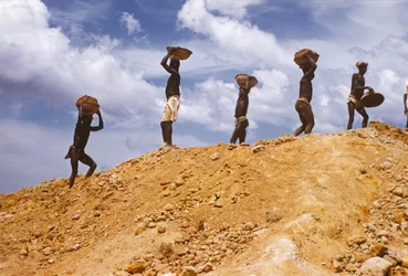 Columbietmijnbouw, Nigeria, Afrika