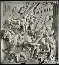 Ontmoeting tussen Alexander de Grote en Diogenes ...