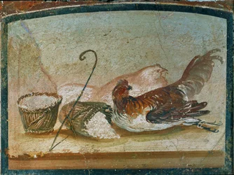 Stilleven met gevogelte